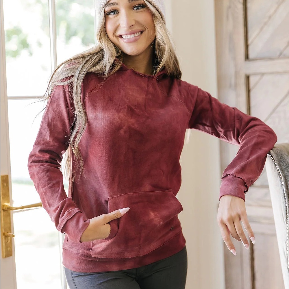 Ampersand Ave “elevated edge” hoodie sweatshirt